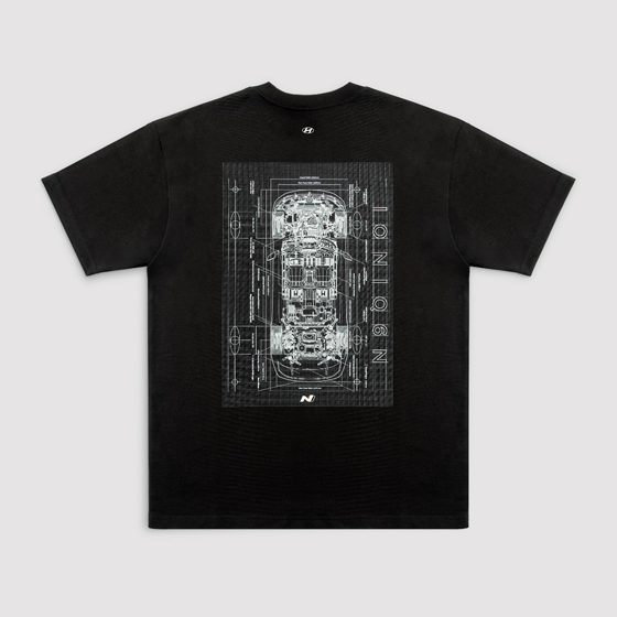 IONIQ 6 N Tech T-Shirt Black
