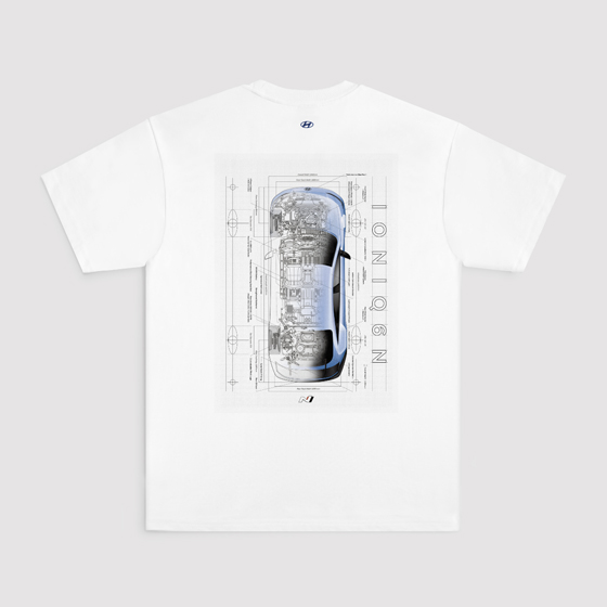 IONIQ 6 N Tech T-Shirt White