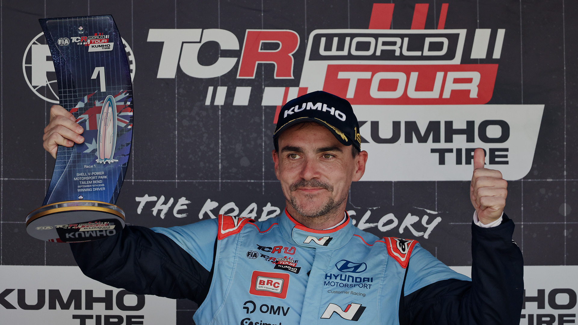 현대자동차 '더 뉴 아반떼 N TCR', '2025 TCR 월드투어' 5라운드 우승