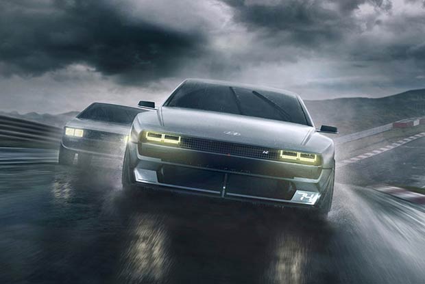 Besides the design, the Pony Coupe Concept and the N Vision 74 have many things in common: they share a passion for high-performance cars.