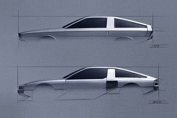 The design DNA of the Pony Coupe concept is instilled everywhere in the N Vision 74.