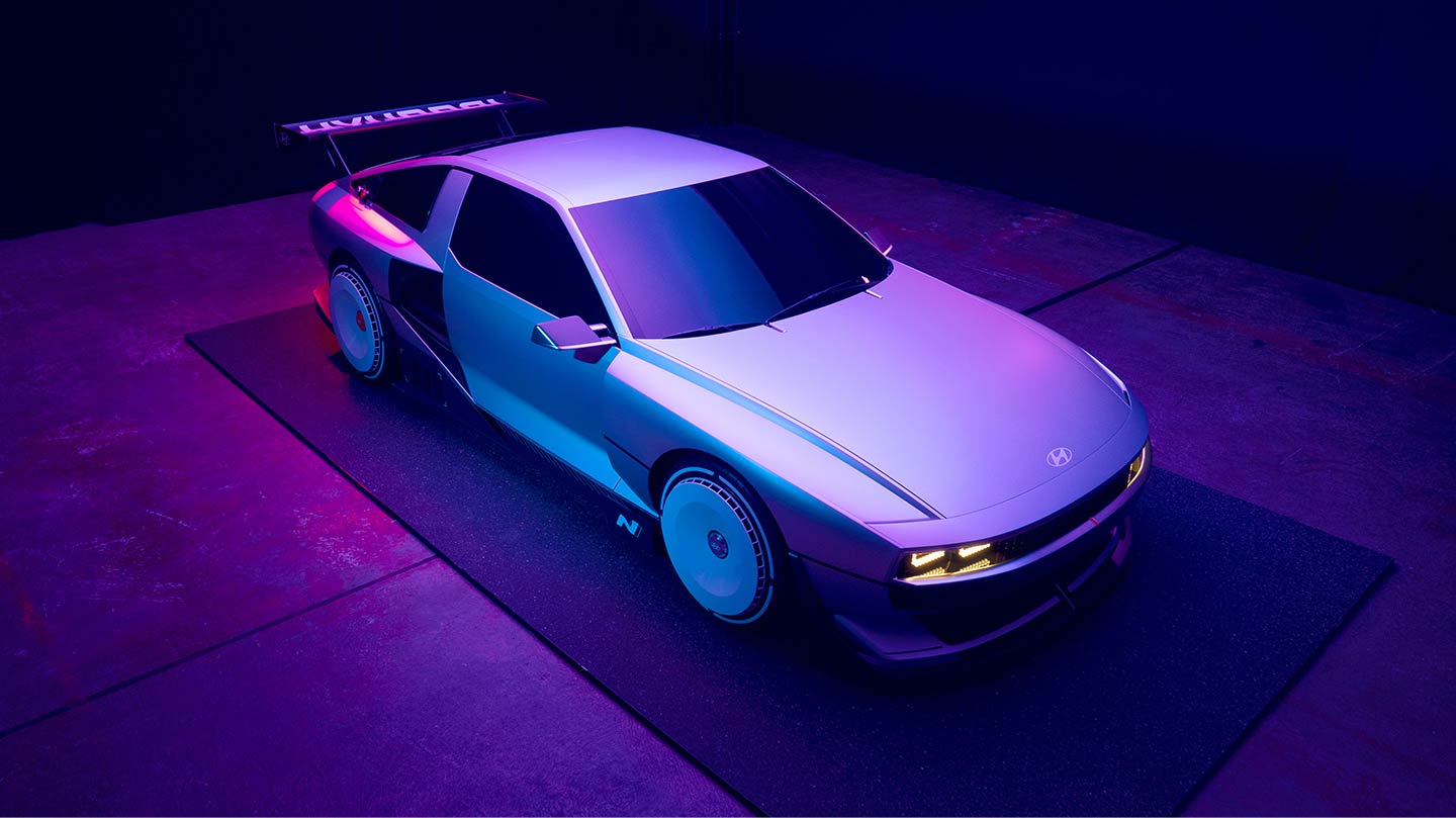 The N Vision 74 has detailed design elements that reveal its powerful performance.