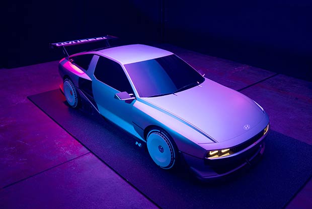 The N Vision 74 has detailed design elements that reveal its powerful performance.