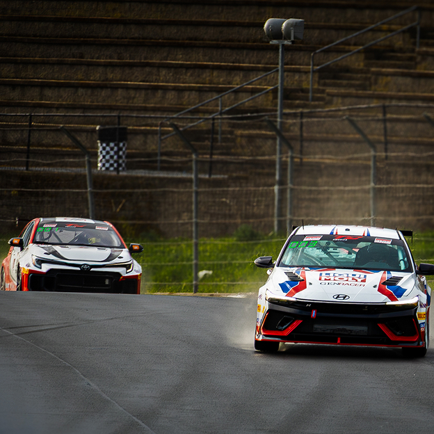 Top brands like Hyundai, Honda, BMW, Mini, Mazda and more race on the circuit
