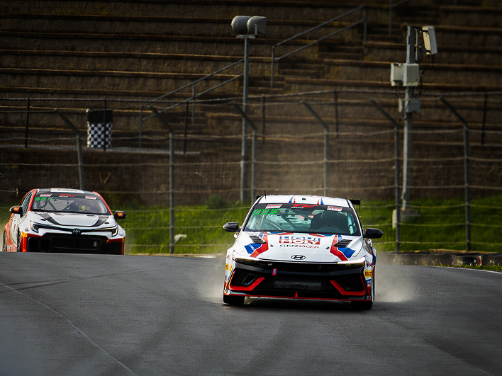 Top brands like Hyundai, Honda, BMW, Mini, Mazda and more race on the circuit