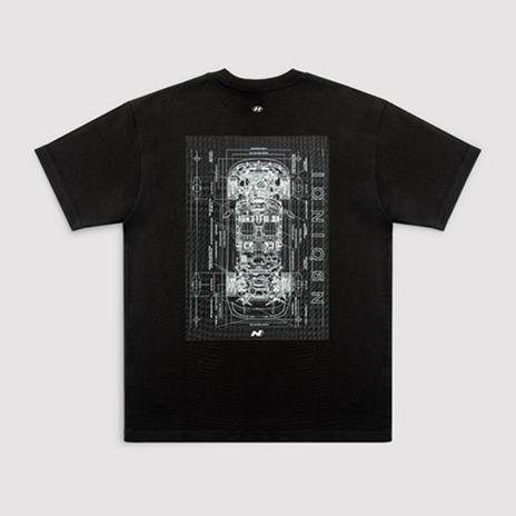 IONIQ 6 N Tech T-Shirt Black