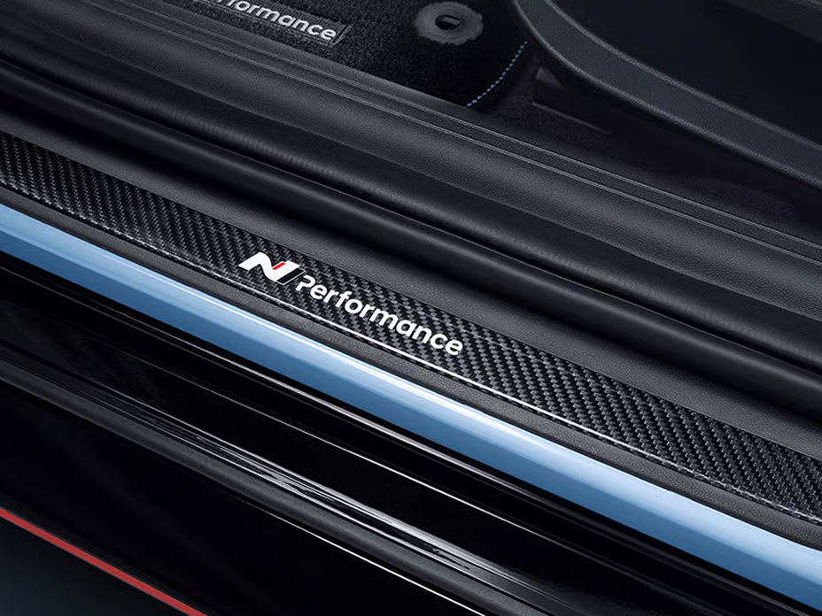 카본 도어 스커프